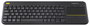 Logitech K400 Plus Teclado Inalámbrico con Touchpad Negro