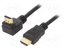 GEMBIRD Cable HDMI 1,8m con conector de 90 grados 4K UHD Alta Velocidad
