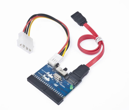 GEMBIRD Convertidor Bidireccional SATA/IDE Tarjeta y Adaptador de Interfaz Interno