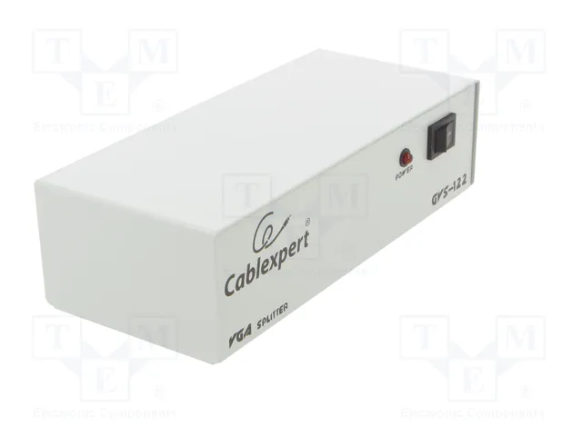 GEMBIRD GVS122 Divisor de Video VGA 2x VGA Blanco GEMBIRD GVS122 Divisor de Video VGA 2x VGA Blanco