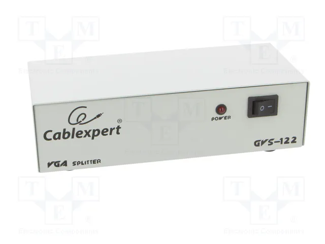 GEMBIRD GVS122 Divisor de Video VGA 2x VGA Blanco GEMBIRD GVS122 Divisor de Video VGA 2x VGA Blanco
