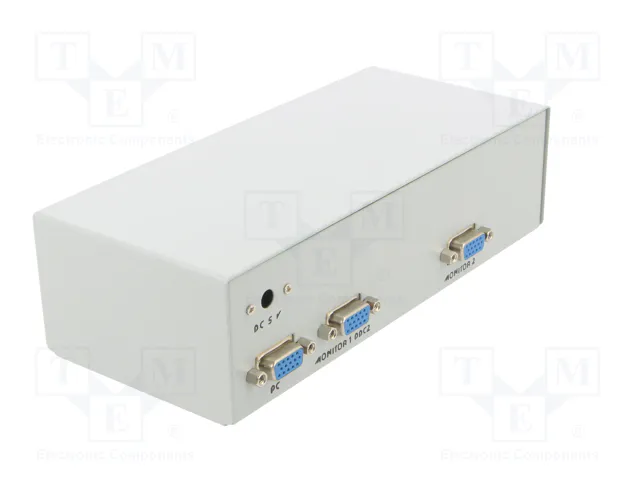 GEMBIRD GVS122 Divisor de Video VGA 2x VGA Blanco GEMBIRD GVS122 Divisor de Video VGA 2x VGA Blanco