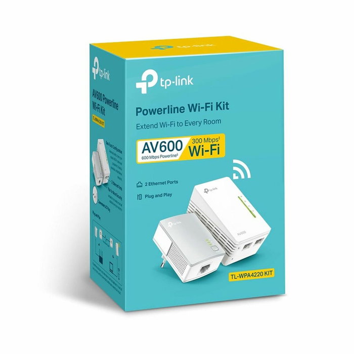 TP-Link TL-WPA4220KIT Kit Extensor Powerline Wi-Fi Blanco
