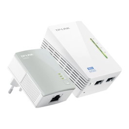 TP-Link TL-WPA4220KIT Kit Extensor Powerline Wi-Fi 300Mbps Blanco