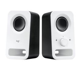Logitech Multimedia Speakers Z150 Altavoces con 6W de Potencia Pico para un Sonido Estéreo Claro y Amplio
