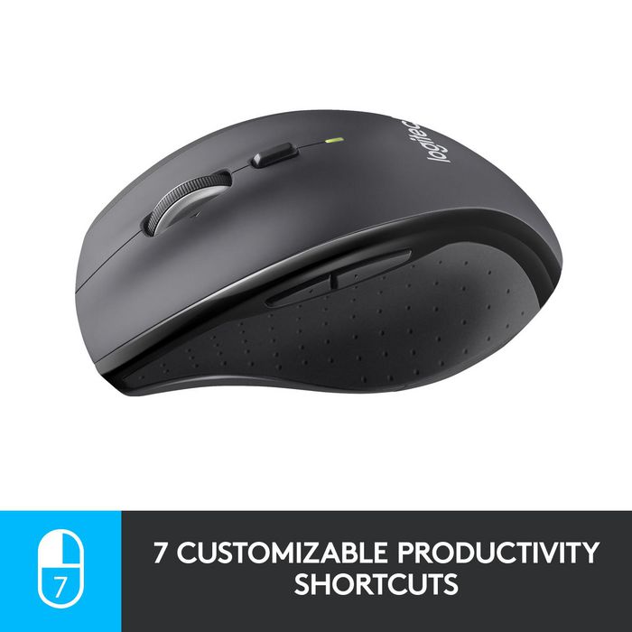 Logitech M705 Marathon Ratón Inalámbrico RF Wireless, Duración Batería Hasta 3 Años