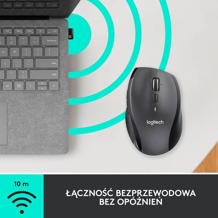 Logitech M705 Marathon Ratón Inalámbrico Negro Logitech M705 Marathon Ratón Inalámbrico Negro