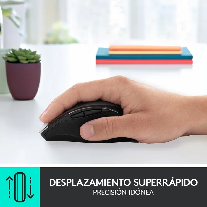 Logitech M705 Marathon Ratón Inalámbrico Gris