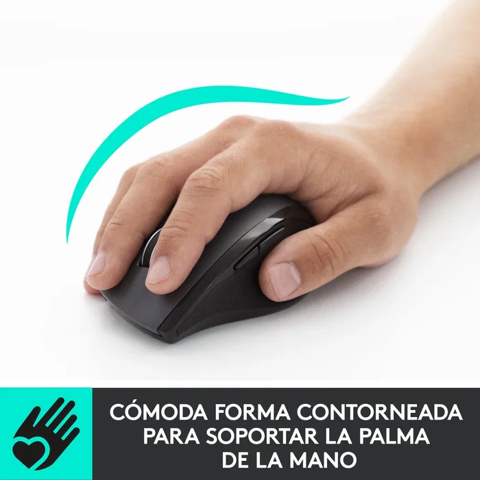 Logitech M705 Marathon Ratón Inalámbrico Gris