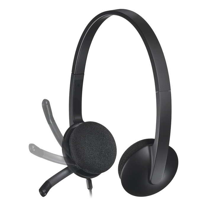 Logitech H340 USB Headset Negro Logitech H340 USB Headset Negro