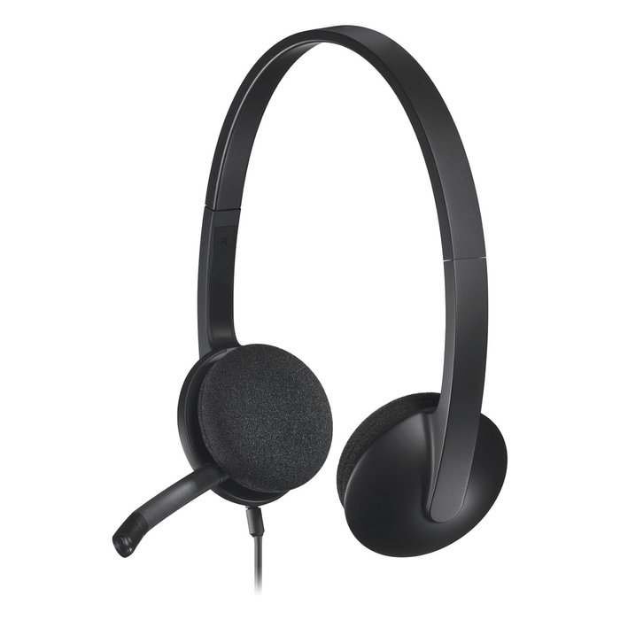 Logitech H340 USB Headset Negro Logitech H340 USB Headset Negro