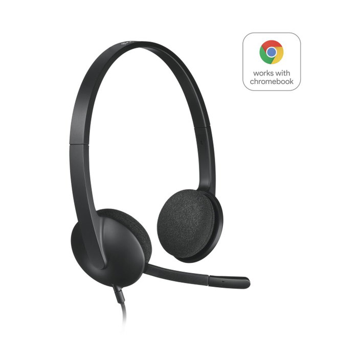 Logitech H340 USB Headset Negro Logitech H340 USB Headset Negro