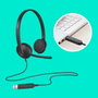 Logitech H340 USB Headset Negro