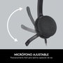 Logitech H340 USB Headset Negro