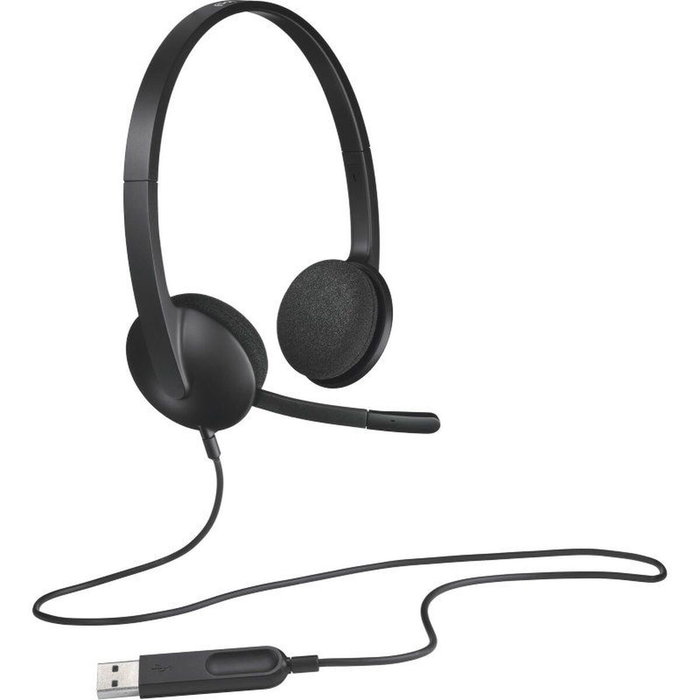 Logitech H340 USB Headset Negro Logitech H340 USB Headset Negro