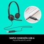Logitech H340 USB Headset Negro