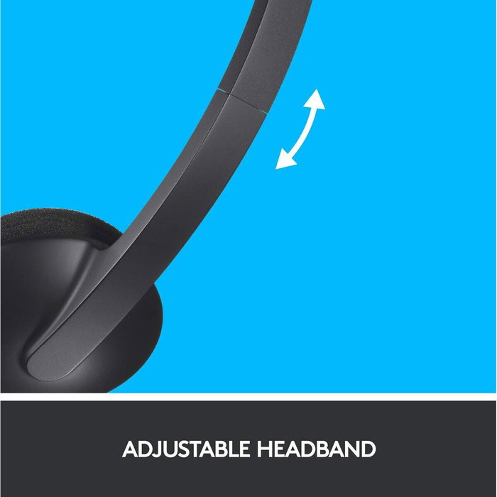 Logitech H340 USB Headset Negro Logitech H340 USB Headset Negro