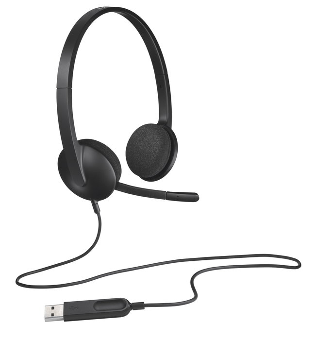 Logitech H340 USB Headset Negro Logitech H340 USB Headset Negro
