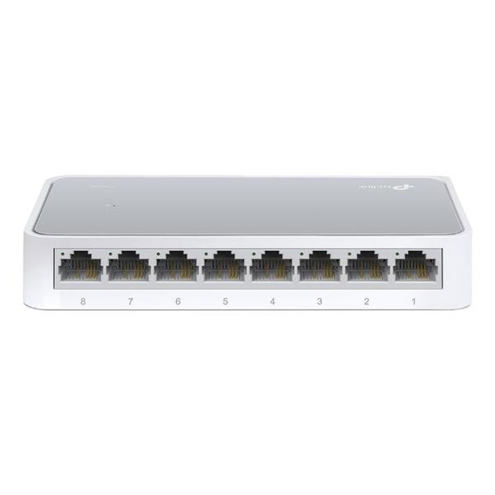 TP-Link TL-SF1008D Switch de 8 puertos Fast Ethernet 10/100 Mbps Blanco TP-Link TL-SF1008D Switch de 8 puertos Fast Ethernet 10/100 Mbps Blanco