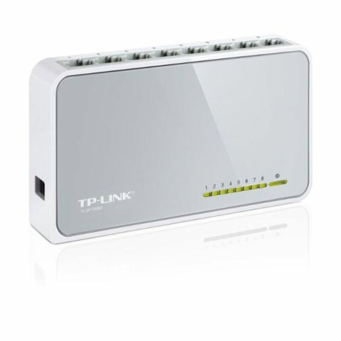 TP-Link TL-SF1008D Switch de 8 puertos Fast Ethernet 10/100 Mbps Blanco TP-Link TL-SF1008D Switch de 8 puertos Fast Ethernet 10/100 Mbps Blanco