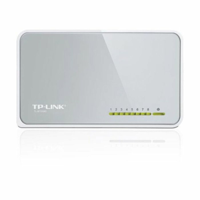 TP-Link TL-SF1008D Switch de 8 puertos Fast Ethernet 10/100 Mbps Blanco TP-Link TL-SF1008D Switch de 8 puertos Fast Ethernet 10/100 Mbps Blanco