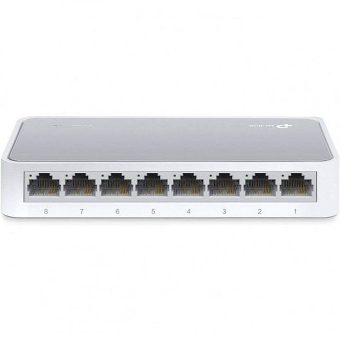 TP-Link TL-SF1008D Switch de 8 puertos Fast Ethernet 10/100 Mbps Blanco TP-Link TL-SF1008D Switch de 8 puertos Fast Ethernet 10/100 Mbps Blanco