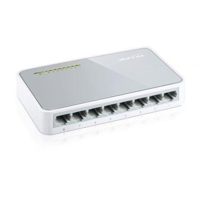TP-Link TL-SF1008D Switch de 8 puertos Fast Ethernet 10/100 Mbps Blanco TP-Link TL-SF1008D Switch de 8 puertos Fast Ethernet 10/100 Mbps Blanco