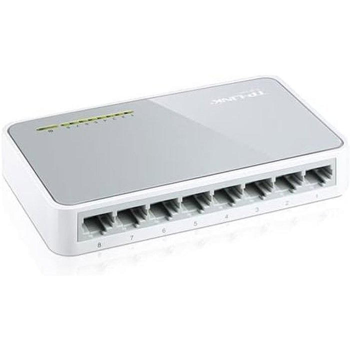 TP-Link TL-SF1008D Switch de 8 puertos Fast Ethernet 10/100 Mbps Blanco TP-Link TL-SF1008D Switch de 8 puertos Fast Ethernet 10/100 Mbps Blanco