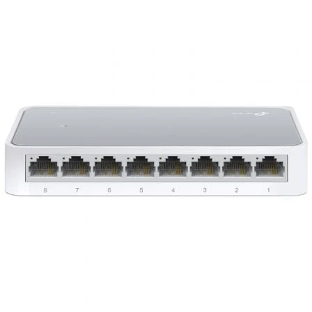 TP-Link Switch TL-SF1008D 8 Puertos Fast Ethernet 10/100 Mbps Plug and Play con Tecnología de Ahorro de Energía TP-Link Switch TL-SF1008D 8 Puertos Fast Ethernet 10/100 Mbps Plug and Play con Tecnología de Ahorro de Energía