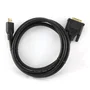Gembird Cable HDMI a DVI-D Macho/Macho 1,8 m Negro