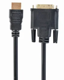 Gembird Cable HDMI a DVI-D Macho/Macho 1,8 m Negro