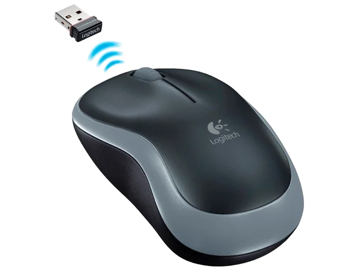 Logitech M185 Ratón Inalámbrico Gris