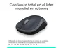 Logitech M185 Ratón Inalámbrico Gris