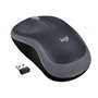 Logitech Ratón Inalámbrico M185, RF Wireless, Pilas Alcalinas, Gris