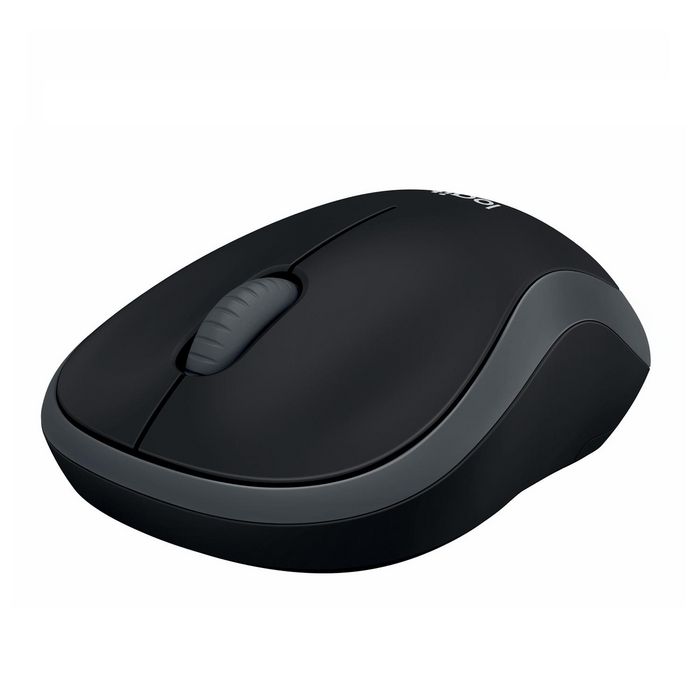 Logitech Ratón Inalámbrico M185, RF Wireless, Pilas Alcalinas, Gris
