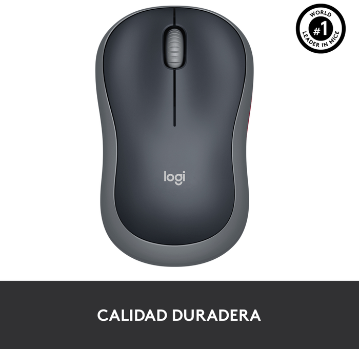 Logitech M185 Ratón Inalámbrico Gris