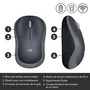 Logitech M185 Ratón Inalámbrico Gris