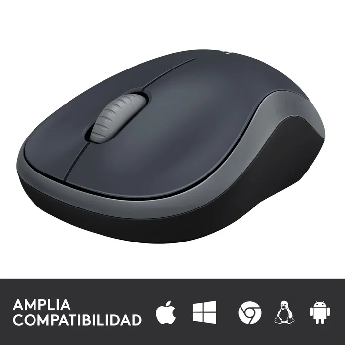 Logitech M185 Ratón Inalámbrico Gris Logitech M185 Ratón Inalámbrico Gris
