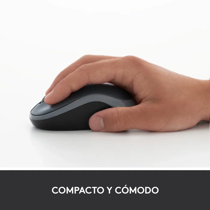 Logitech M185 Ratón Inalámbrico Gris Logitech M185 Ratón Inalámbrico Gris