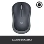 Logitech M185 Ratón Inalámbrico Gris
