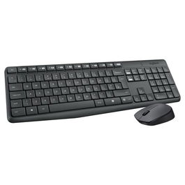 Logitech MK235 Combo Teclado Ratón Inalámbrico Español 100 Teclas 1000 DPI