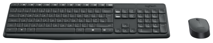 Logitech MK235 Combo de Teclado y Ratón Inalámbrico Gris Logitech MK235 Combo de Teclado y Ratón Inalámbrico Gris