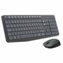 Logitech MK235 Combo de Teclado y Ratón Inalámbrico Gris