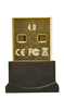 Gembird BTD-MINI5 Adaptador Bluetooth 4.0 USB 2.0 Negro y Plata