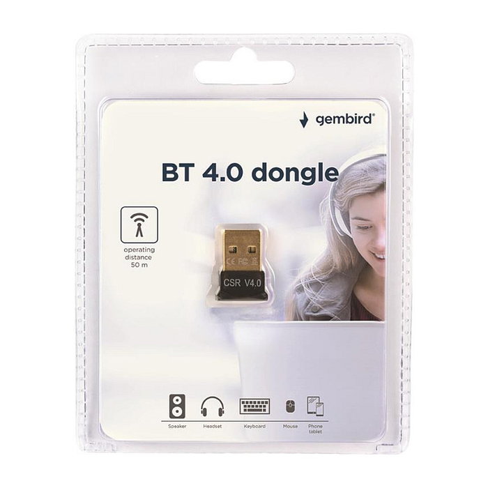 Gembird BTD-MINI5 Adaptador Bluetooth 4.0 24 Mbit/s