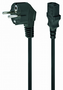 Gembird Cable de Alimentación Schuko a C13 3m Negro