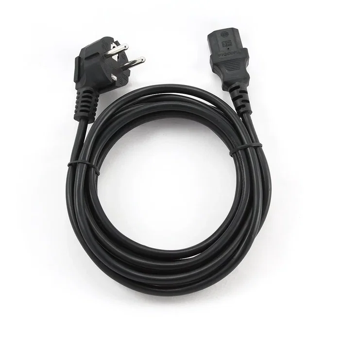 Gembird Cable de Alimentación Schuko a C13 3m Negro PC-186-VDE-3M