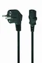 Gembird Cable de alimentación Schuko a C13 3m Negro PC-186-VDE-3M