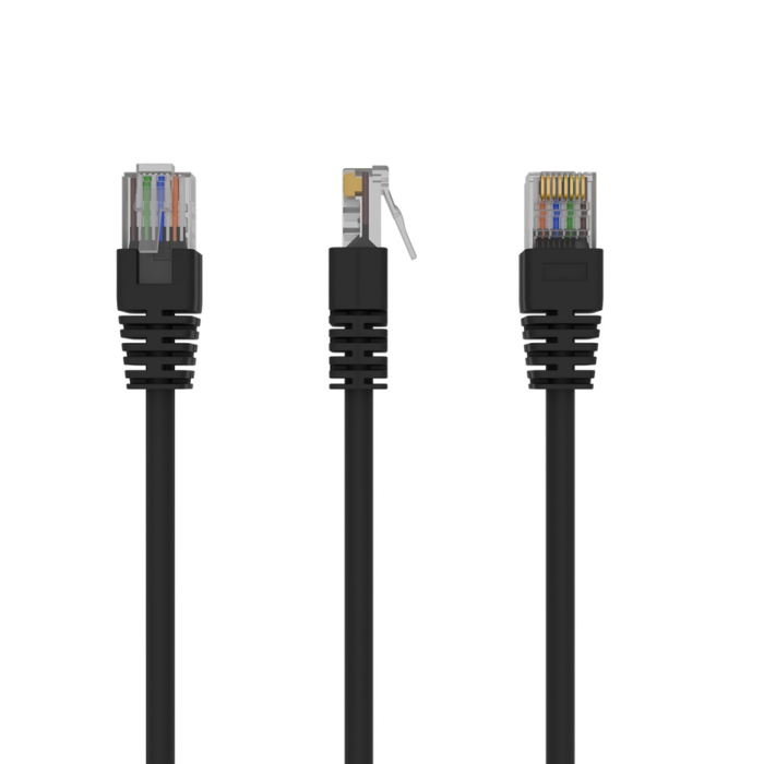 Gembird Cable de Red UTP Cat5e 5m Negro, Ethernet LAN RJ45, PP12-5M/BK Gembird Cable de Red UTP Cat5e 5m Negro, Ethernet LAN RJ45, PP12-5M/BK