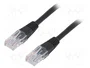 Gembird Cable de Red UTP Cat5e 5m Negro PP12-5M/BK